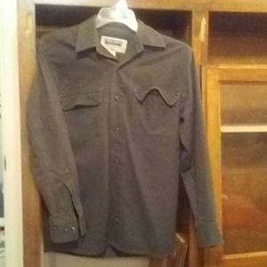 Duck canvas 100% cotton button-down outdoor shirt